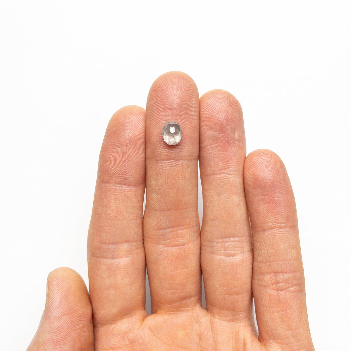 The 1.70ct 7.40x6.15x4.16mm Oval Double Cut 24512-12 by East London jeweller Rachel Boston | Discover our collections of unique and timeless engagement rings, wedding rings, and modern fine jewellery.