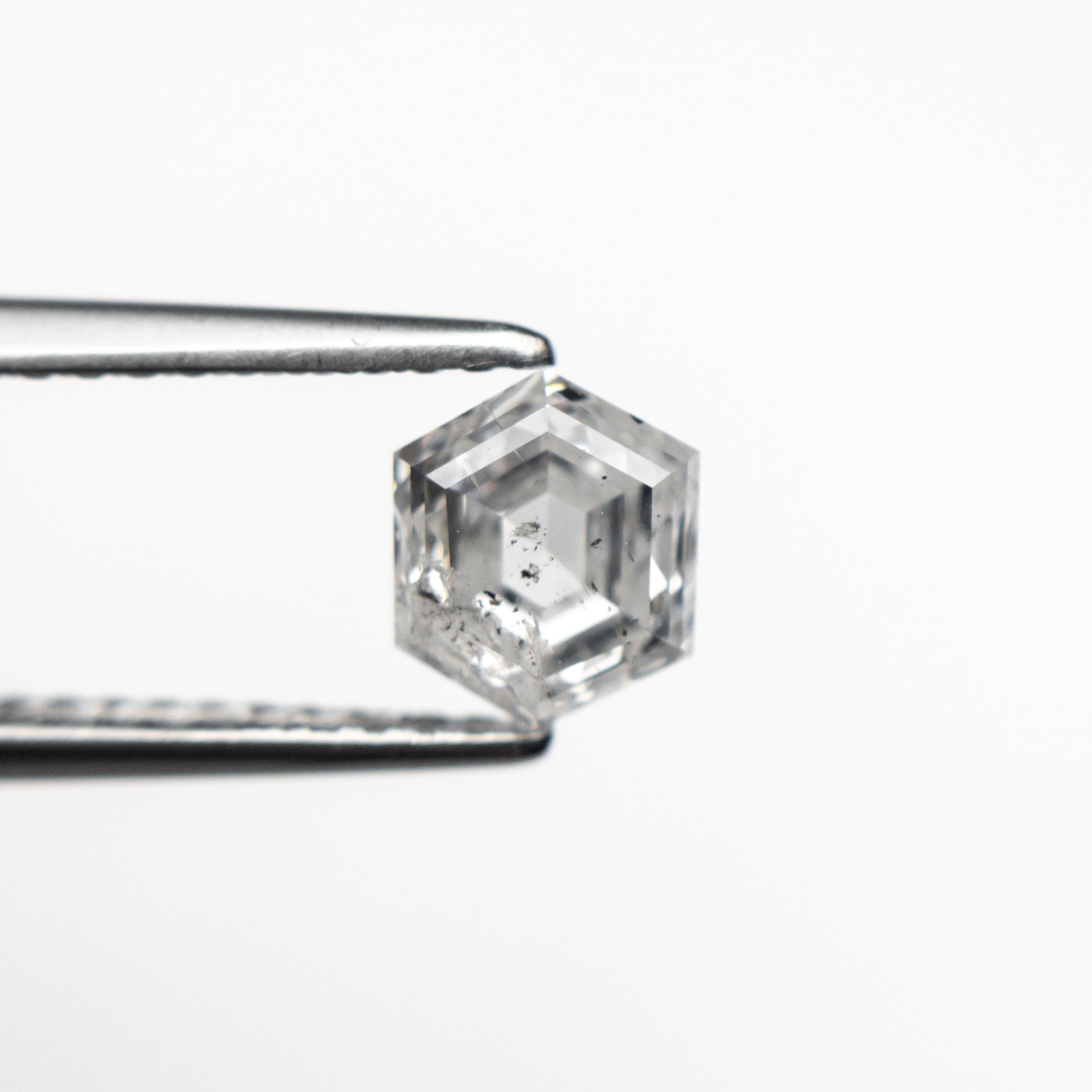 The 0.95ct 6.26x5.20x3.56mm Hexagon Step Cut 🇨🇦 24576-01 by East London jeweller Rachel Boston | Discover our collections of unique and timeless engagement rings, wedding rings, and modern fine jewellery.