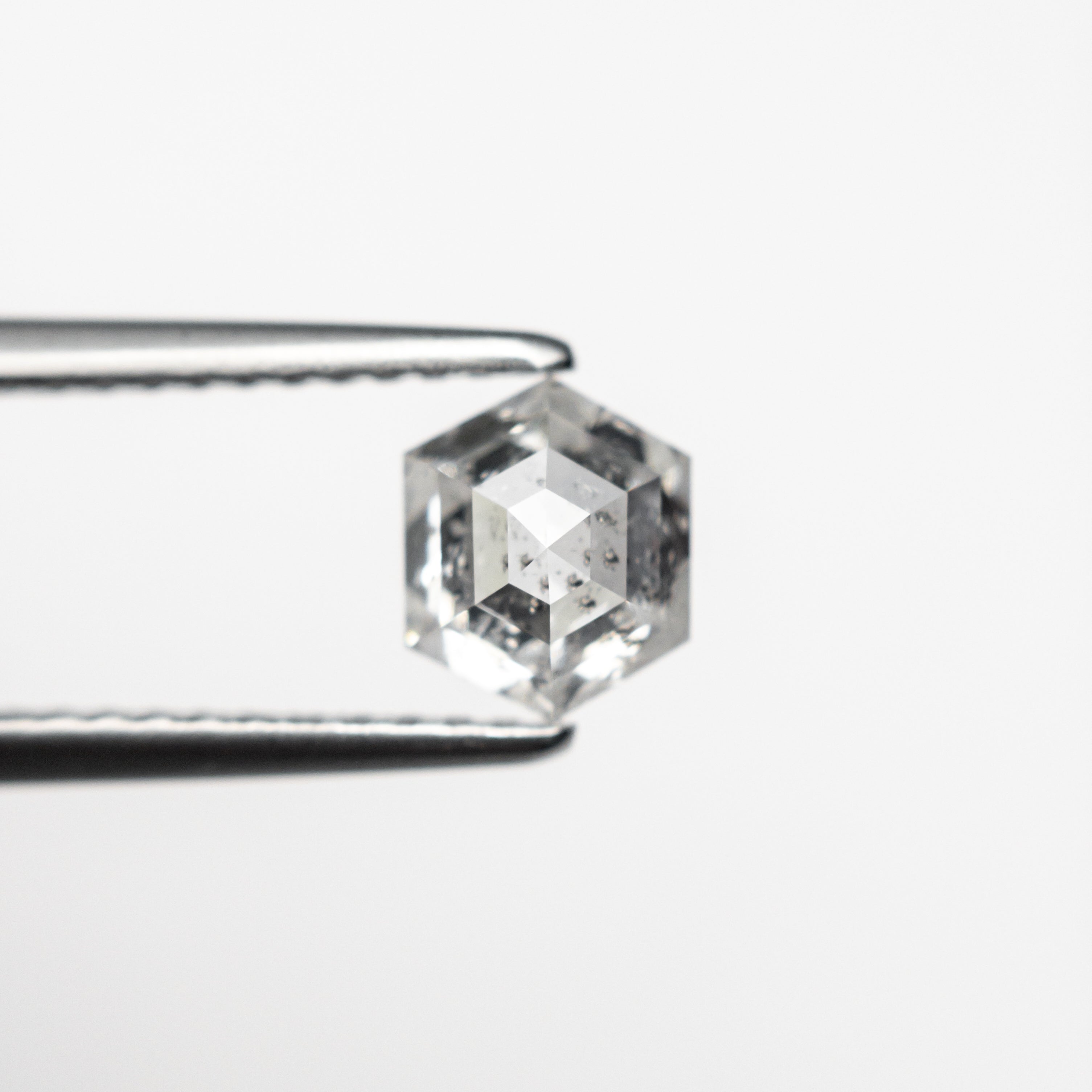 The 0.95ct 6.26x5.20x3.56mm Hexagon Step Cut 🇨🇦 24576-01 by East London jeweller Rachel Boston | Discover our collections of unique and timeless engagement rings, wedding rings, and modern fine jewellery.