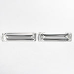 0.43cttw 2pc 8.07x1.98x1.22mm 8.07x2.05x1.29mm VS G Baguette Step Cut Matching Pair 24701-01