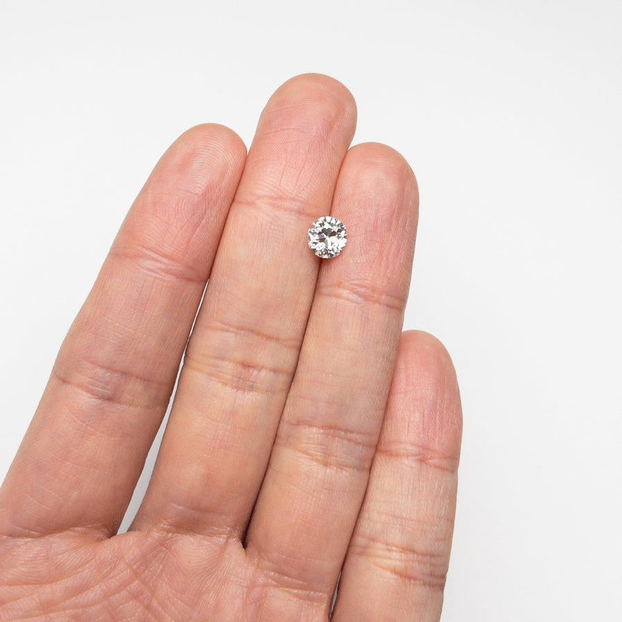 The 0.98ct 6.41x6.12x3.86mm VS2 F Antique Old European Cut 24834-01 by East London jeweller Rachel Boston | Discover our collections of unique and timeless engagement rings, wedding rings, and modern fine jewellery. - Rachel Boston Jewellery