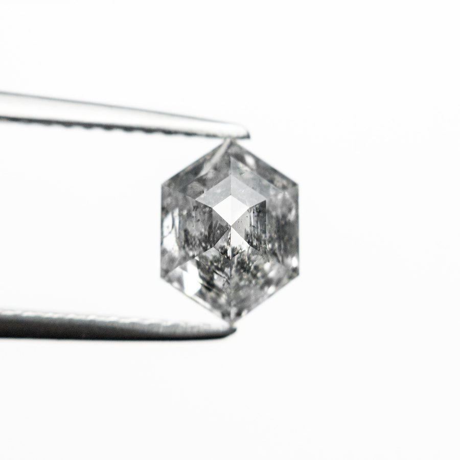The 1.29ct 7.87x5.81x3.86mm Hexagon Step Cut 🇨🇦 24874-01 by East London jeweller Rachel Boston | Discover our collections of unique and timeless engagement rings, wedding rings, and modern fine jewellery. - Rachel Boston Jewellery