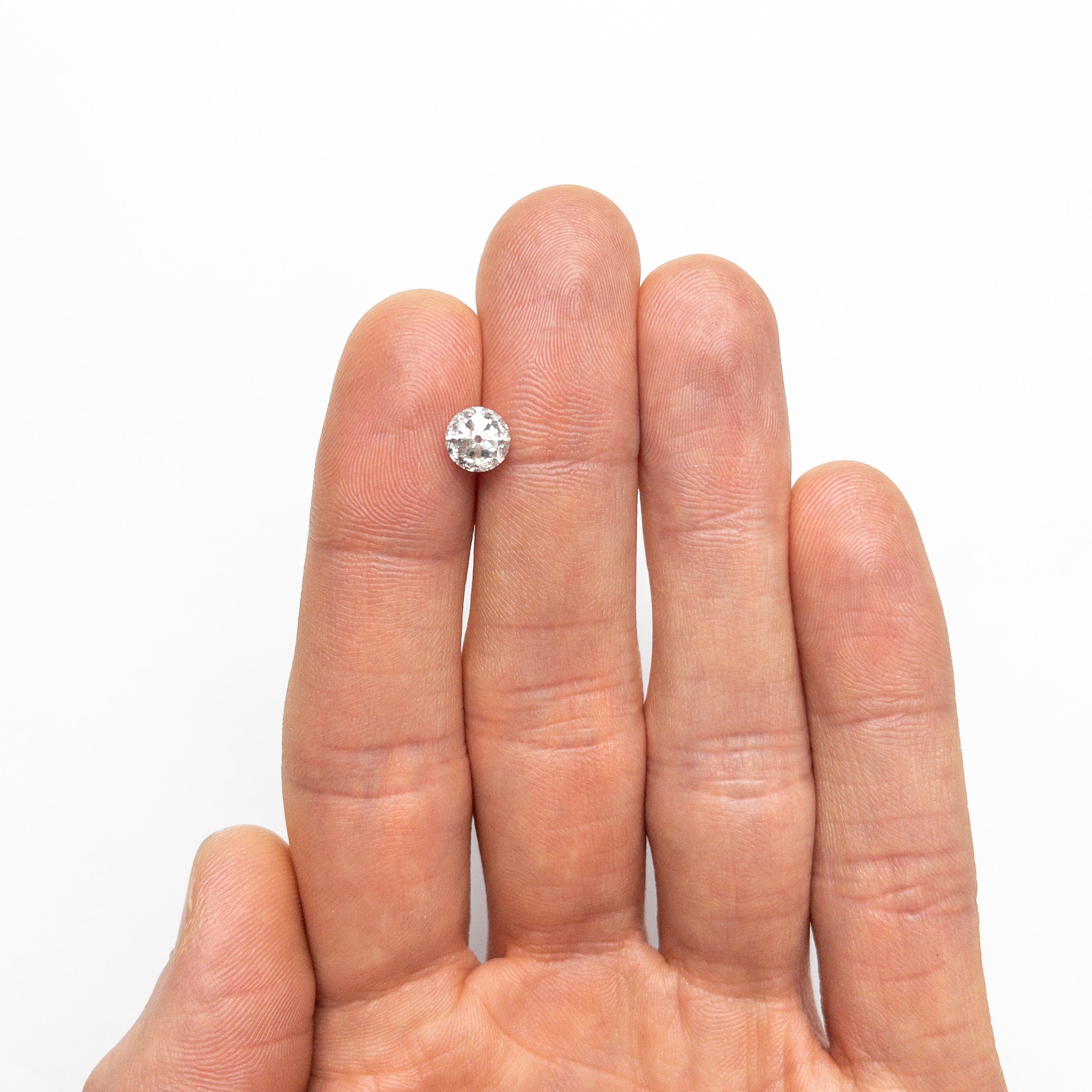 The 1.25ct 6.41x6.38x4.40mm Modern Antique Old European Cut 🇨🇦 24900-01 by East London jeweller Rachel Boston | Discover our collections of unique and timeless engagement rings, wedding rings, and modern fine jewellery.