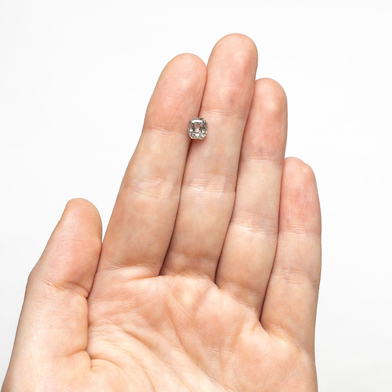 The 1.01ct 5.90x5.25x3.53mm Cut Corner Rectangle Step Cut 🇨🇦 24956-01 by East London jeweller Rachel Boston | Discover our collections of unique and timeless engagement rings, wedding rings, and modern fine jewellery.