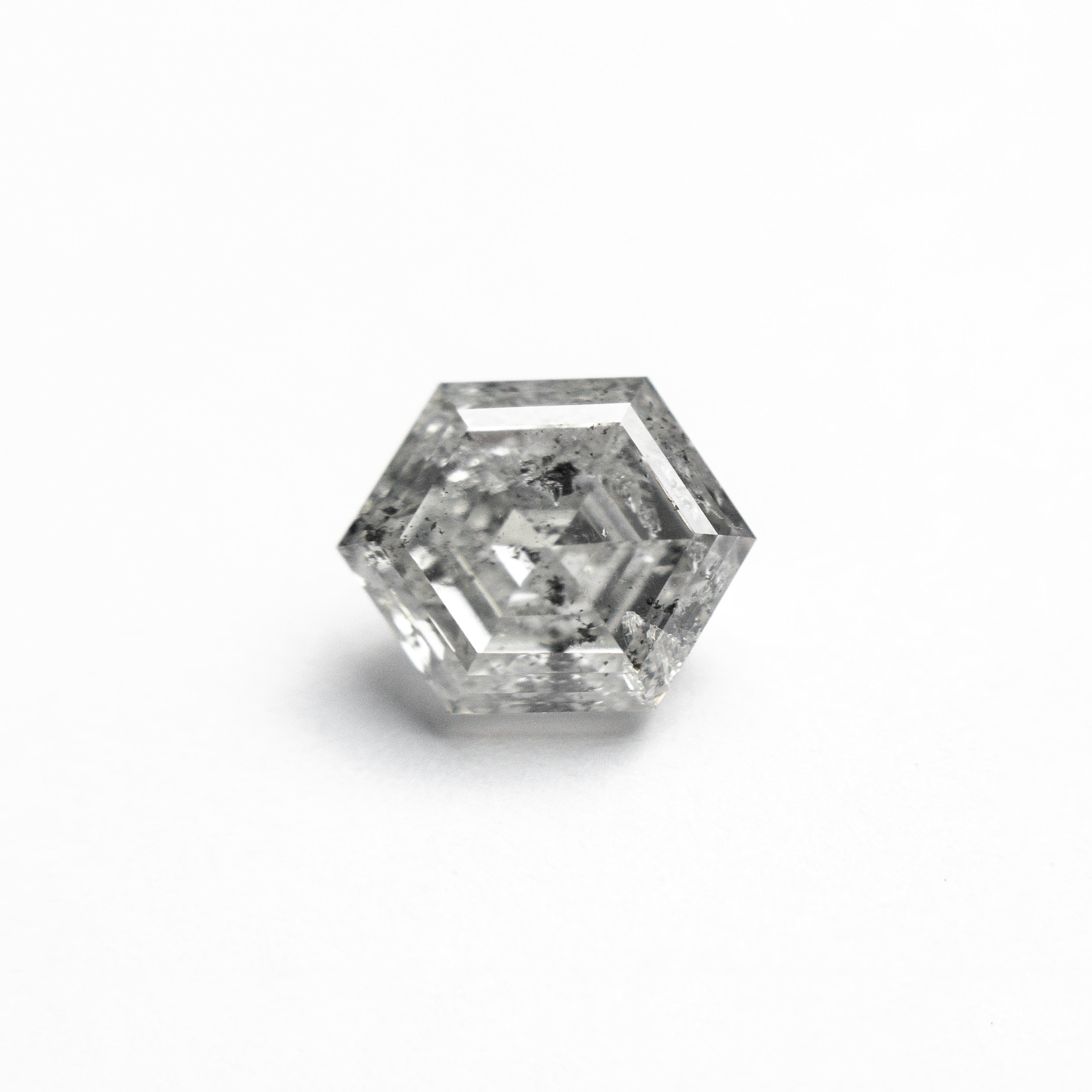 The 1.37ct 7.60x6.11x3.93mm Hexagon Step Cut 🇨🇦 24959-01 by East London jeweller Rachel Boston | Discover our collections of unique and timeless engagement rings, wedding rings, and modern fine jewellery.