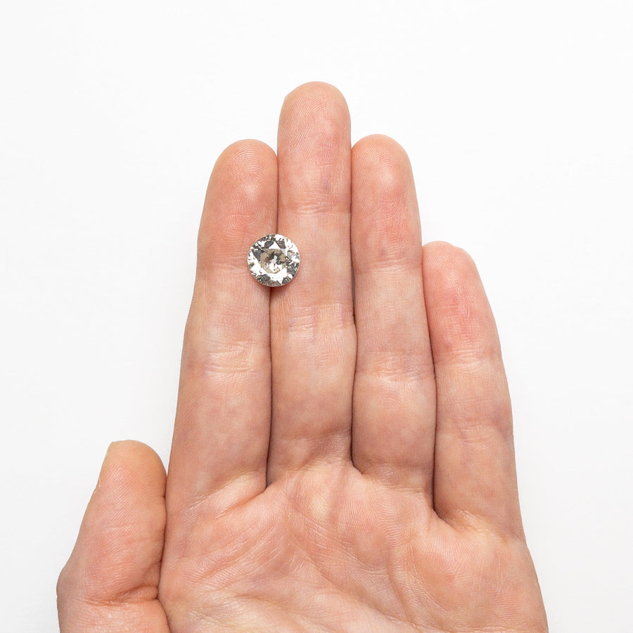 The 2.73ct 9.31x9.19x4.74mm I1 J-K Antique Old European Cut 25161-01 by East London jeweller Rachel Boston | Discover our collections of unique and timeless engagement rings, wedding rings, and modern fine jewellery. - Rachel Boston Jewellery