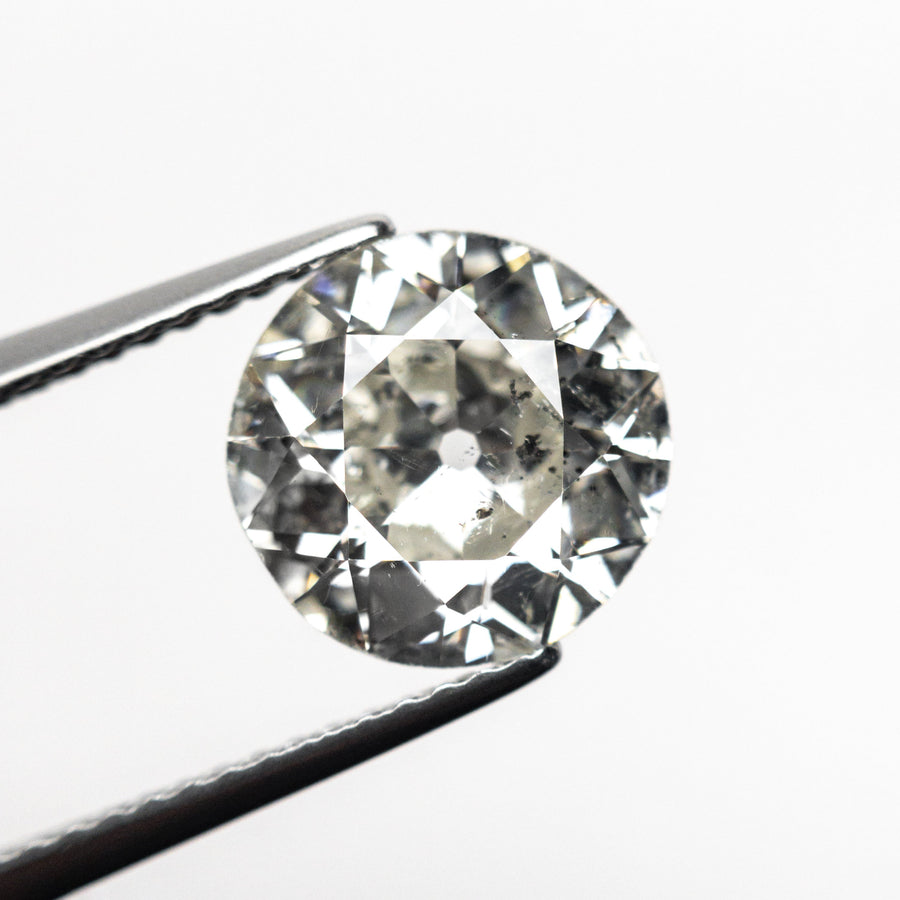 The 2.73ct 9.31x9.19x4.74mm I1 J-K Antique Old European Cut 25161-01 by East London jeweller Rachel Boston | Discover our collections of unique and timeless engagement rings, wedding rings, and modern fine jewellery. - Rachel Boston Jewellery