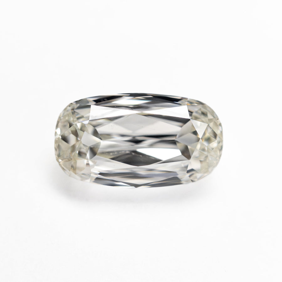 The 1.71ct 9.47x5.32x3.57mm GIA SI1 J Cushion Brilliant 25165-01 by East London jeweller Rachel Boston | Discover our collections of unique and timeless engagement rings, wedding rings, and modern fine jewellery. - Rachel Boston Jewellery