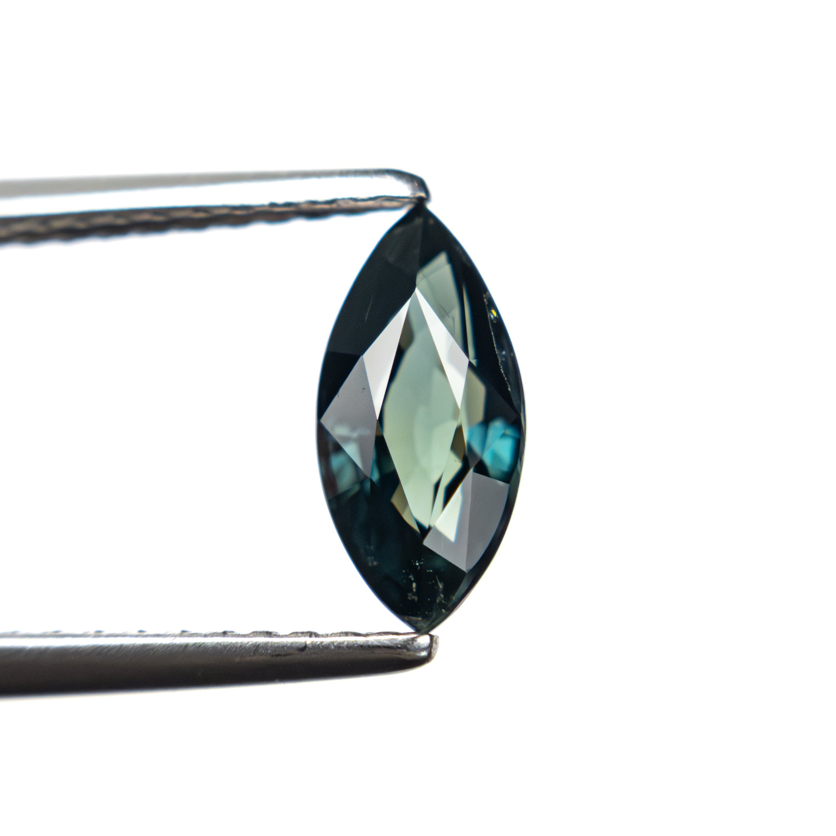 The 1.16ct 8.57x4.24x3.67mm Marquise Brilliant Sapphire 25364-03 by East London jeweller Rachel Boston | Discover our collections of unique and timeless engagement rings, wedding rings, and modern fine jewellery.
