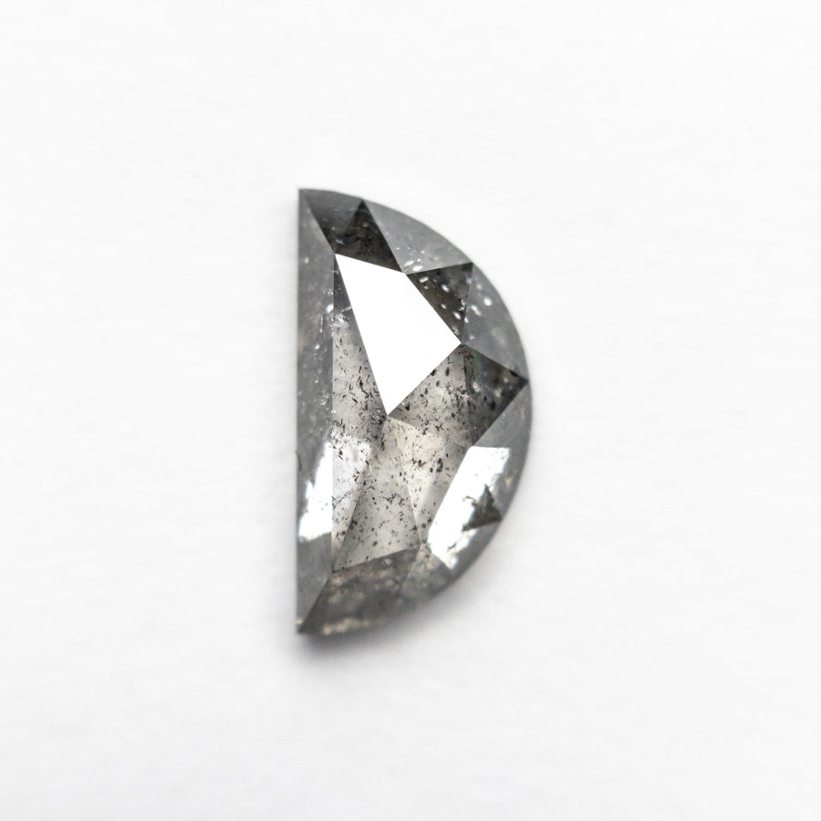The 1.56ct 9.97x5.33x3.33mm Half Moon Rosecut 25450-04 by East London jeweller Rachel Boston | Discover our collections of unique and timeless engagement rings, wedding rings, and modern fine jewellery. - Rachel Boston Jewellery