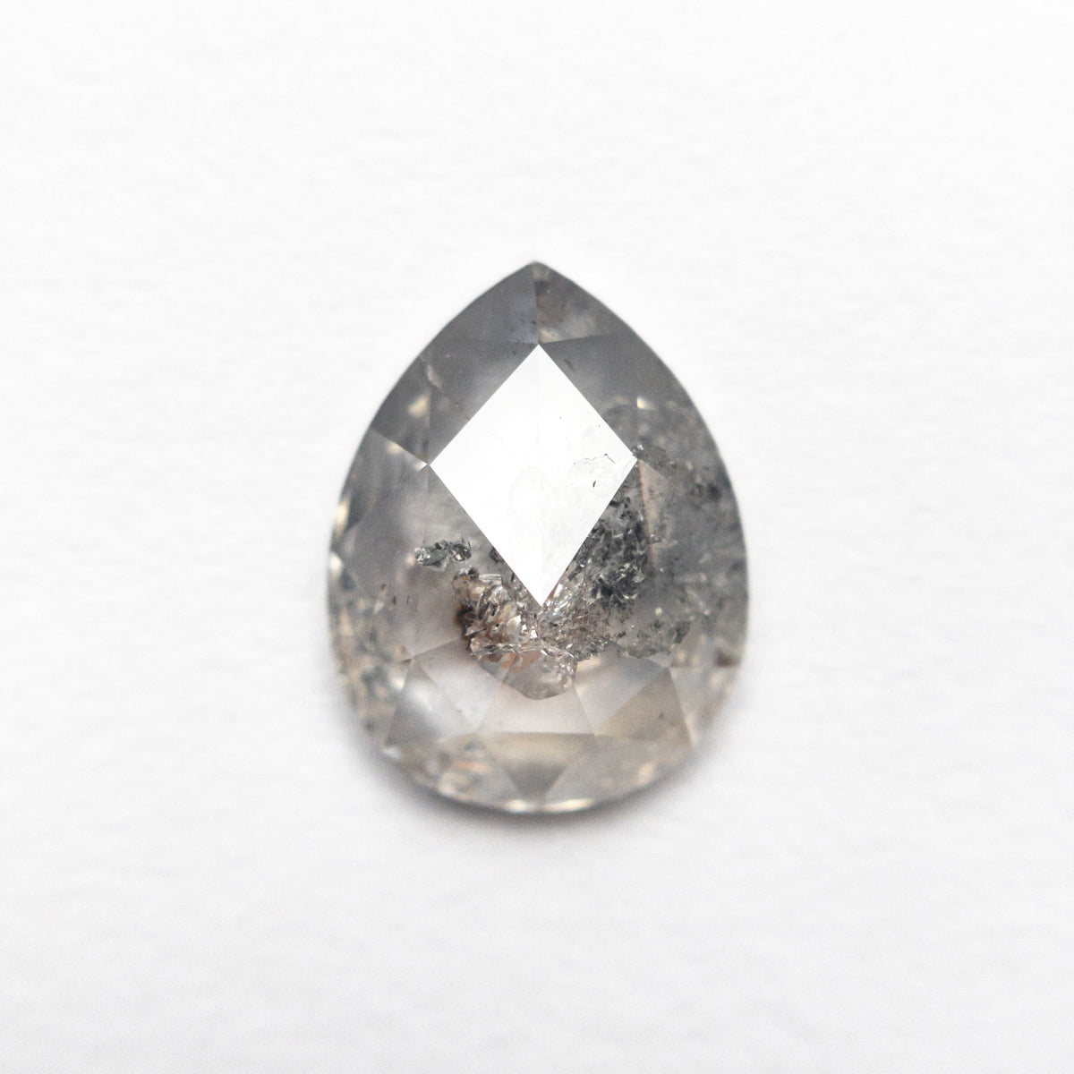 The 1.62ct 9.61x7.38x3.04mm Pear Rosecut 25450-07 by East London jeweller Rachel Boston | Discover our collections of unique and timeless engagement rings, wedding rings, and modern fine jewellery.