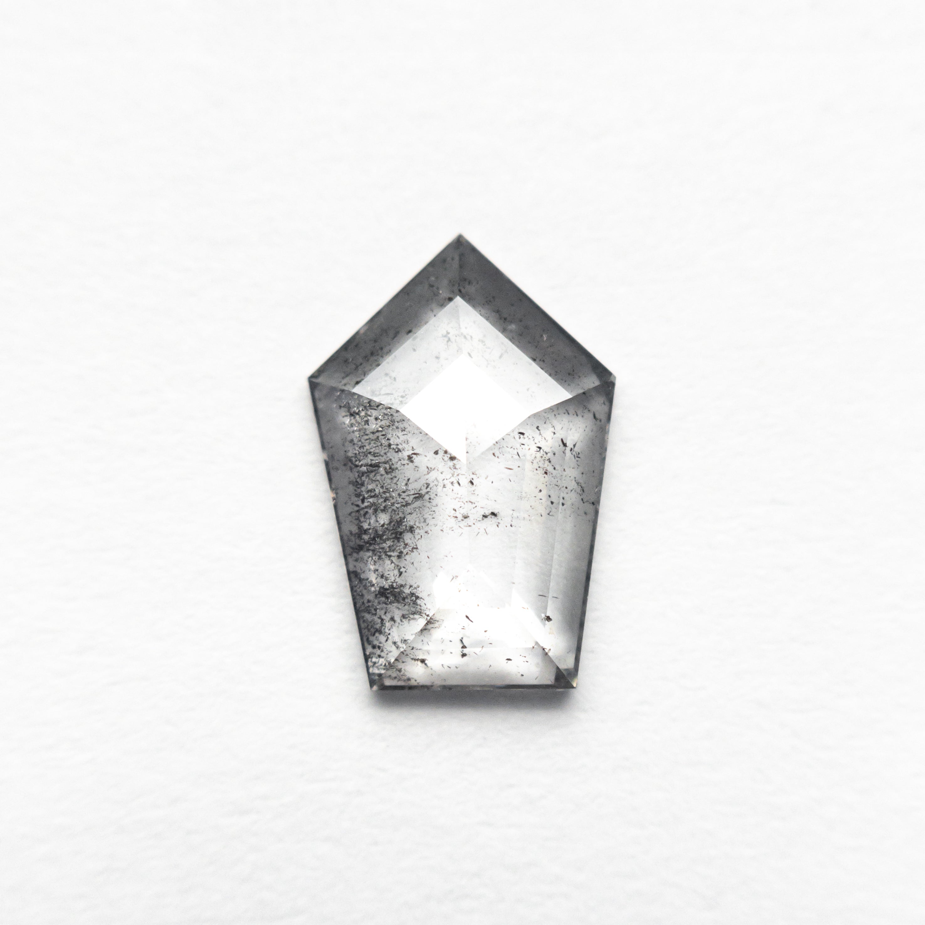 The 0.92ct 9.12x6.19x1.81mm Shield Rosecut 25450-10 by East London jeweller Rachel Boston | Discover our collections of unique and timeless engagement rings, wedding rings, and modern fine jewellery.
