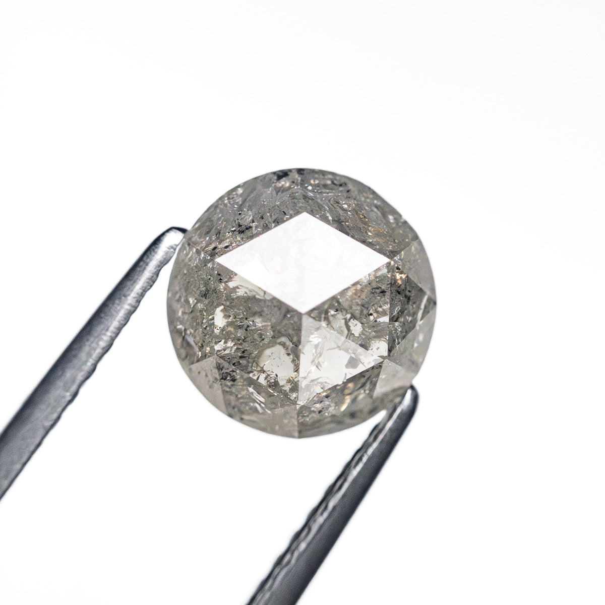 The 1.74ct 7.57x7.53x3.48mm Round Rosecut 25453-27 by East London jeweller Rachel Boston | Discover our collections of unique and timeless engagement rings, wedding rings, and modern fine jewellery.