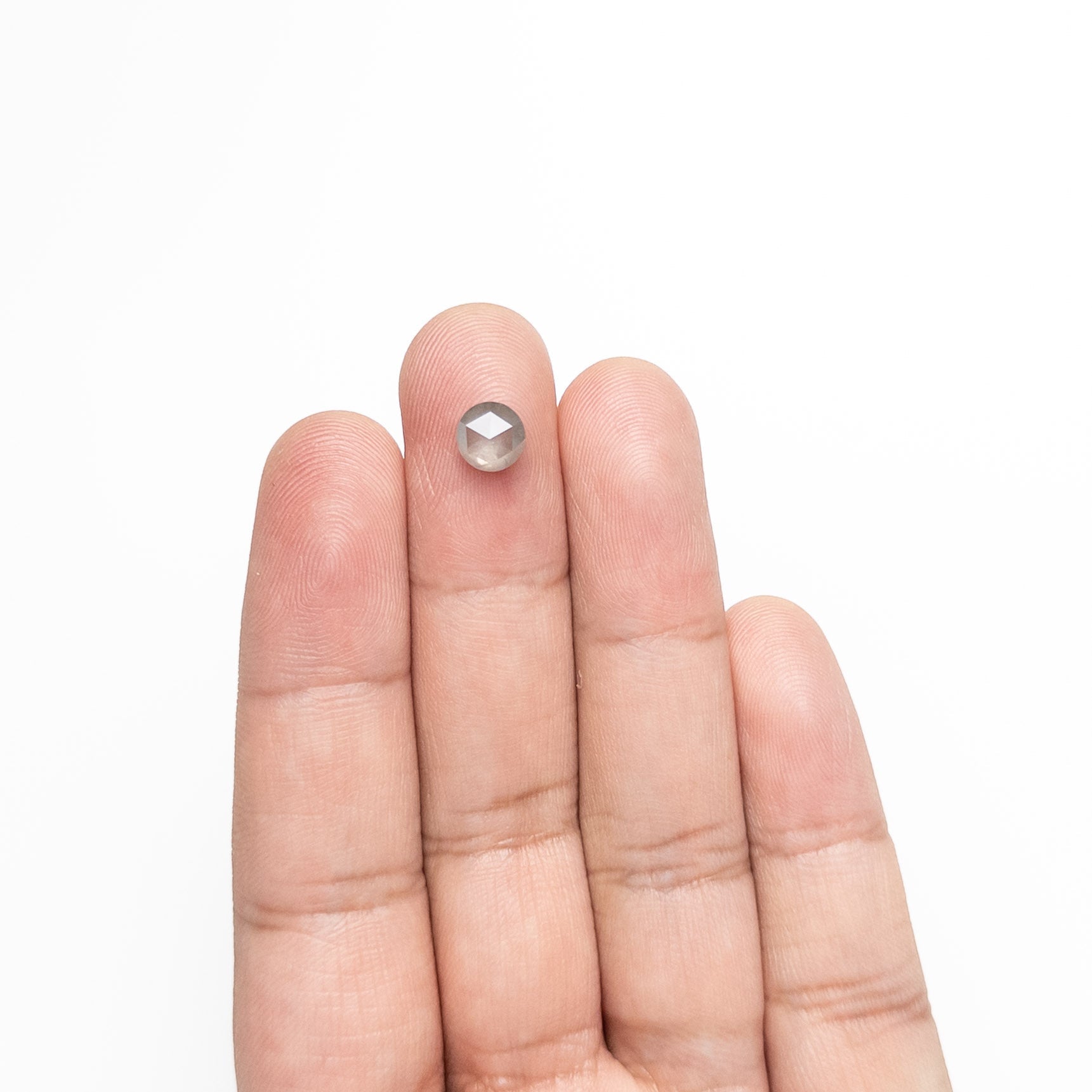 The 1.32ct 6.53x6.49x3.14mm Round Rosecut 25453-29 by East London jeweller Rachel Boston | Discover our collections of unique and timeless engagement rings, wedding rings, and modern fine jewellery.