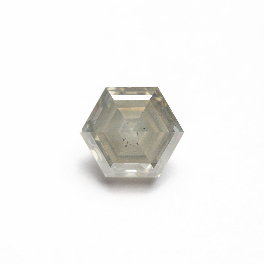 The 1.59ct 7.54x6.54x4.31mm Hexagon Step Cut 25455-10 by East London jeweller Rachel Boston | Discover our collections of unique and timeless engagement rings, wedding rings, and modern fine jewellery. - Rachel Boston Jewellery