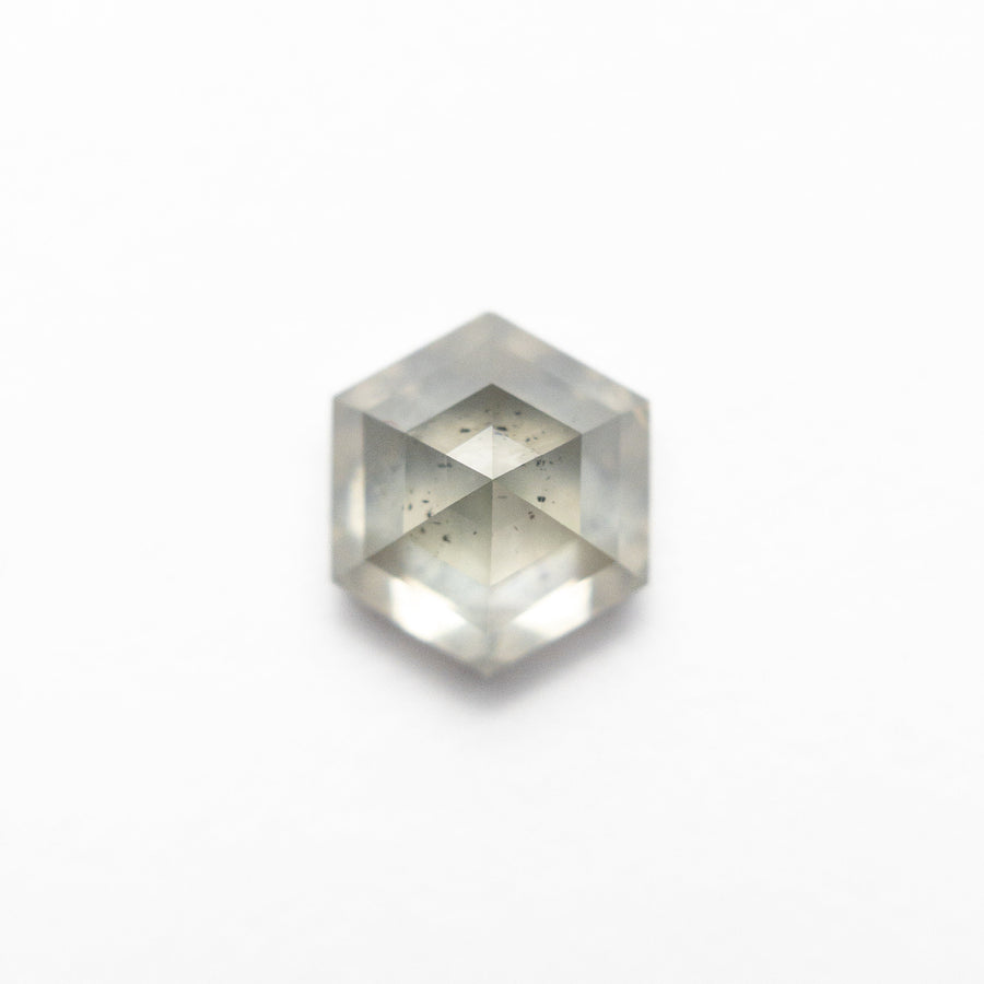 The 1.59ct 7.54x6.54x4.31mm Hexagon Step Cut 25455-10 by East London jeweller Rachel Boston | Discover our collections of unique and timeless engagement rings, wedding rings, and modern fine jewellery. - Rachel Boston Jewellery