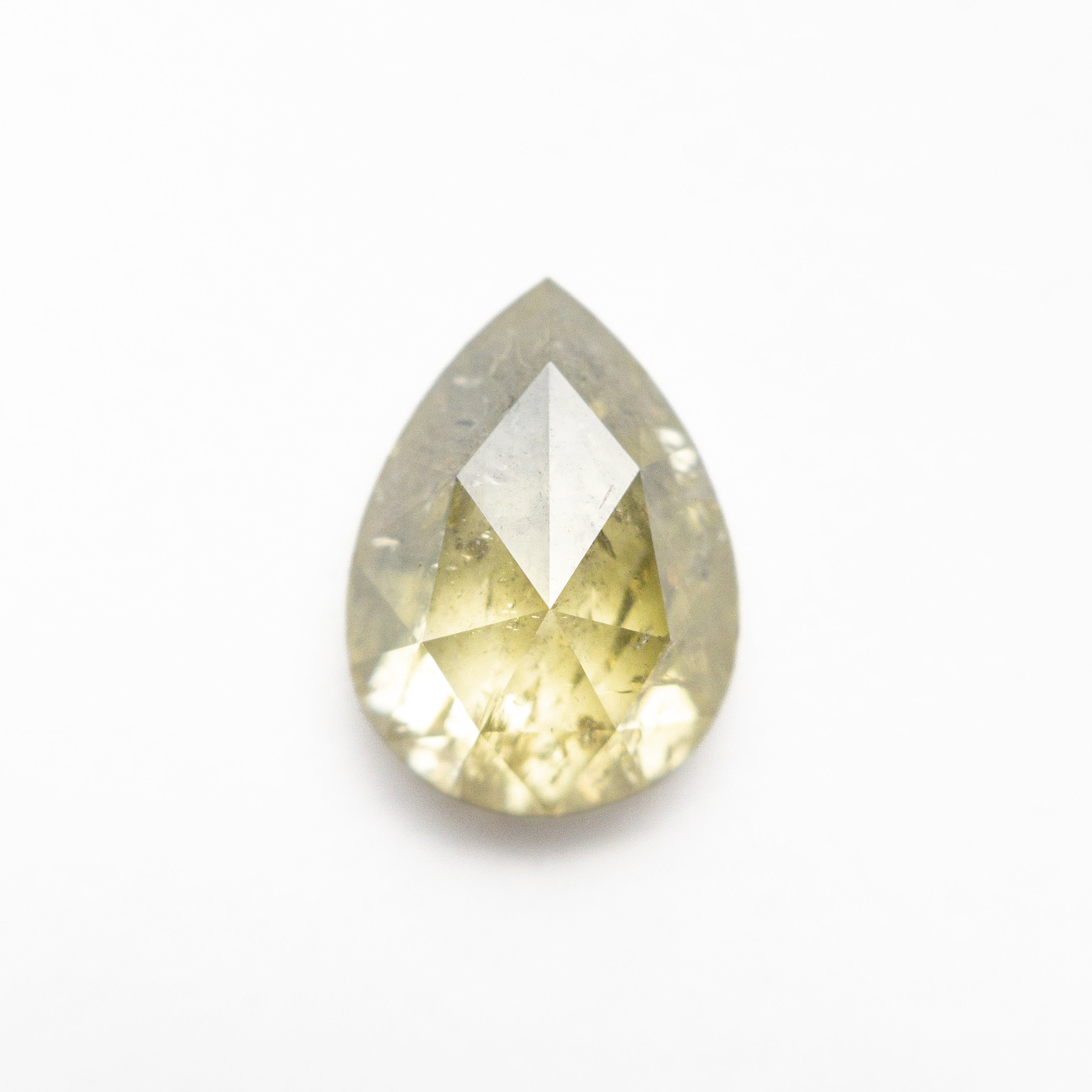 The 2.31ct 9.76x7.19x4.19mm Pear Double Cut 25455-12 by East London jeweller Rachel Boston | Discover our collections of unique and timeless engagement rings, wedding rings, and modern fine jewellery.