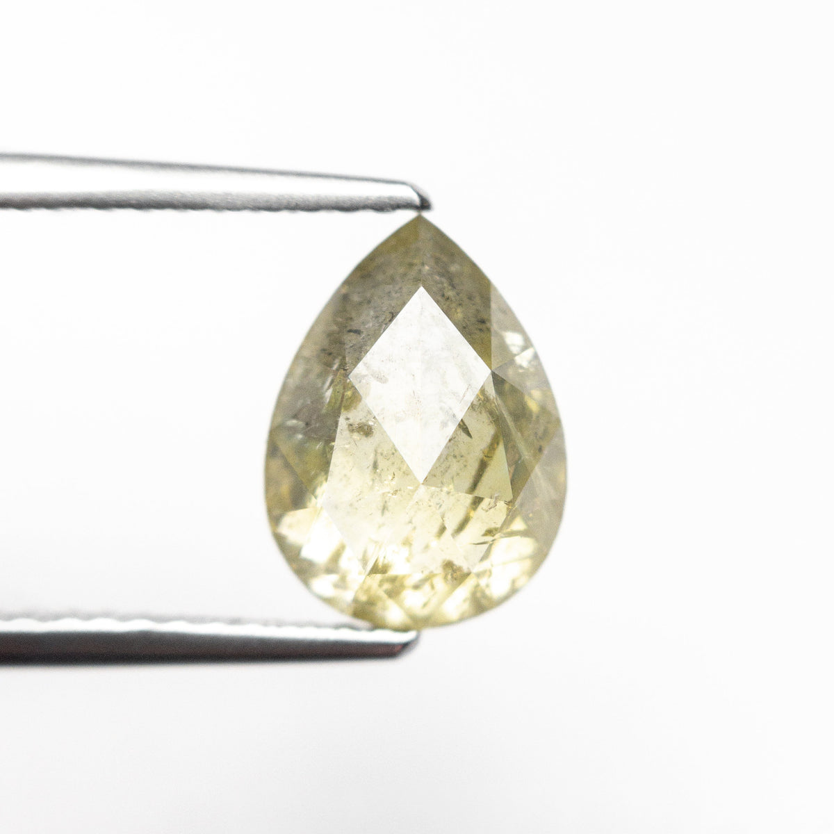 The 2.31ct 9.76x7.19x4.19mm Pear Double Cut 25455-12 by East London jeweller Rachel Boston | Discover our collections of unique and timeless engagement rings, wedding rings, and modern fine jewellery.