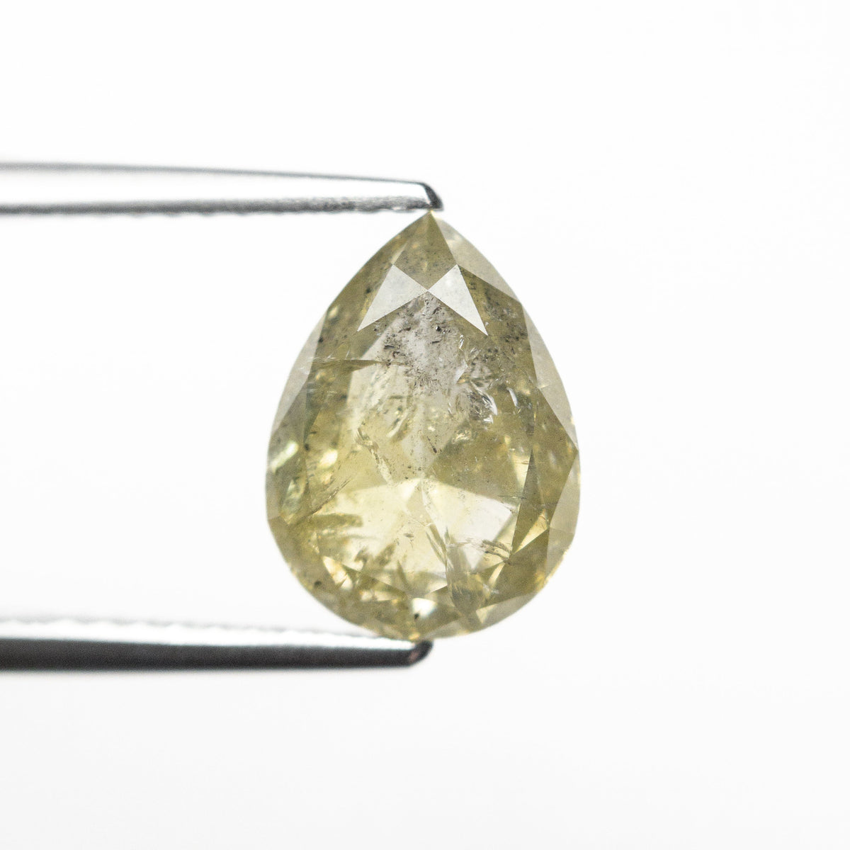The 2.31ct 9.76x7.19x4.19mm Pear Double Cut 25455-12 by East London jeweller Rachel Boston | Discover our collections of unique and timeless engagement rings, wedding rings, and modern fine jewellery.