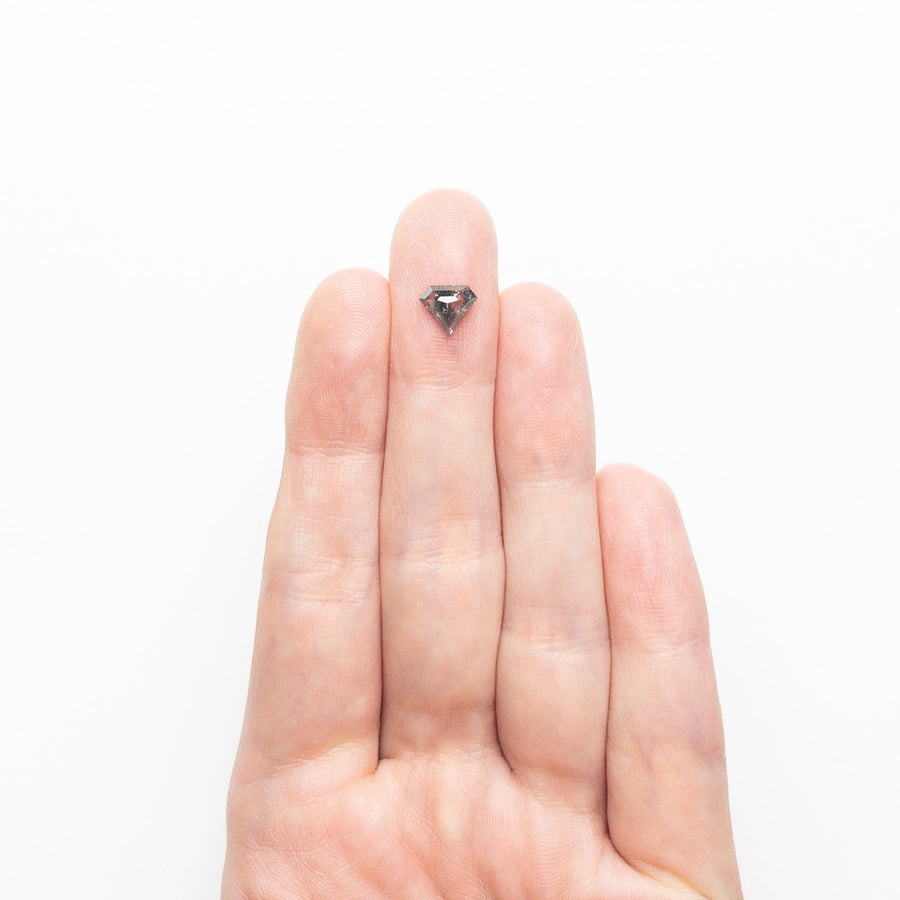 The 0.82ct 6.28x7.26x2.84mm Shield Rosecut 25456-11 by East London jeweller Rachel Boston | Discover our collections of unique and timeless engagement rings, wedding rings, and modern fine jewellery. - Rachel Boston Jewellery