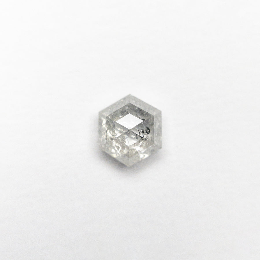The 0.72ct 5.59x4.86x3.17mm Hexagon Step Cut 25457-15 by East London jeweller Rachel Boston | Discover our collections of unique and timeless engagement rings, wedding rings, and modern fine jewellery. - Rachel Boston Jewellery
