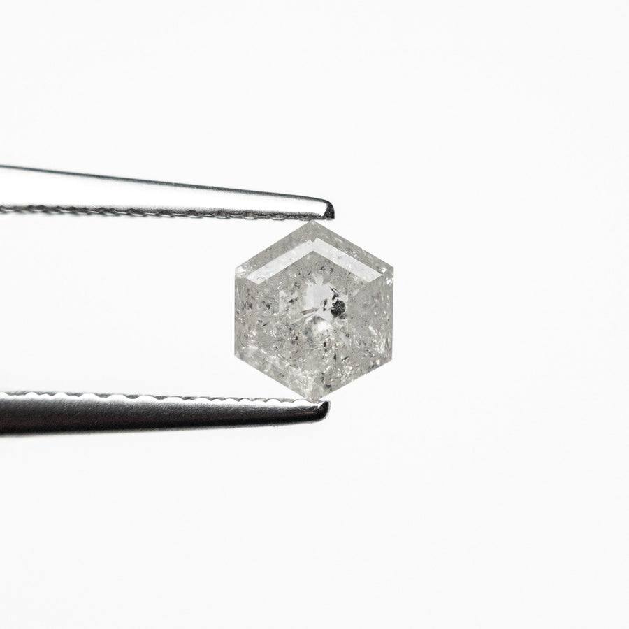 The 0.72ct 5.59x4.86x3.17mm Hexagon Step Cut 25457-15 by East London jeweller Rachel Boston | Discover our collections of unique and timeless engagement rings, wedding rings, and modern fine jewellery. - Rachel Boston Jewellery