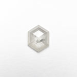 0.66ct 6.84x5.46x2.11mm Hexagon Rosecut 25457-16