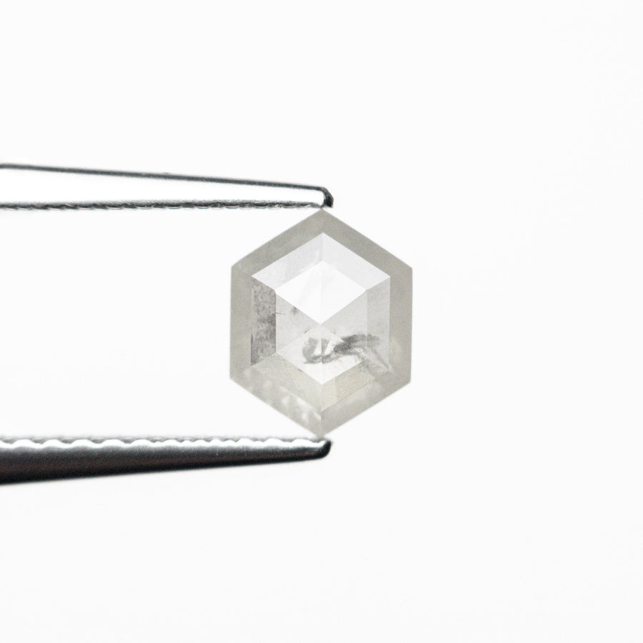 The 0.65ct 6.84x5.46x2.11mm Hexagon Rosecut 25457-16 by East London jeweller Rachel Boston | Discover our collections of unique and timeless engagement rings, wedding rings, and modern fine jewellery. - Rachel Boston Jewellery
