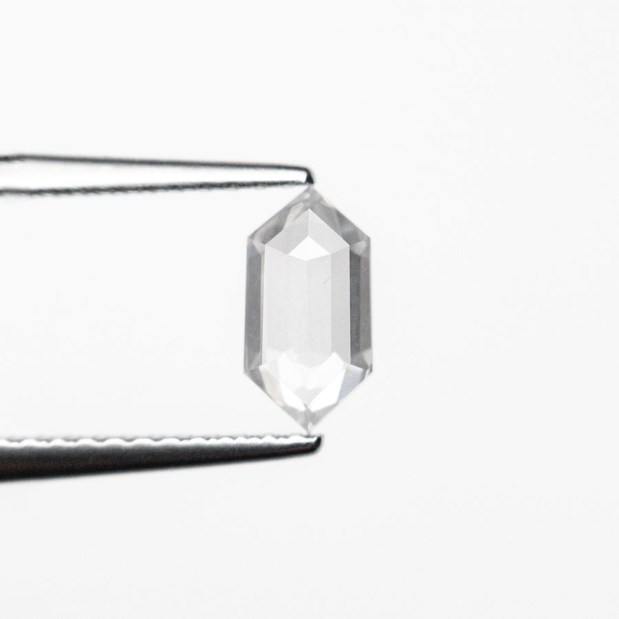 The 0.64ct 7.71x4.04x2.26mm Hexagon Step Cut 25457-19 by East London jeweller Rachel Boston | Discover our collections of unique and timeless engagement rings, wedding rings, and modern fine jewellery. - Rachel Boston Jewellery
