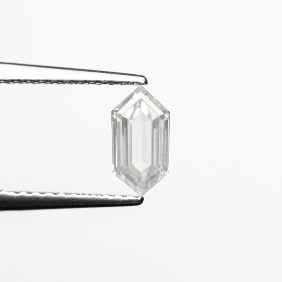 The 0.64ct 7.71x4.04x2.26mm Hexagon Step Cut 25457-19 by East London jeweller Rachel Boston | Discover our collections of unique and timeless engagement rings, wedding rings, and modern fine jewellery. - Rachel Boston Jewellery
