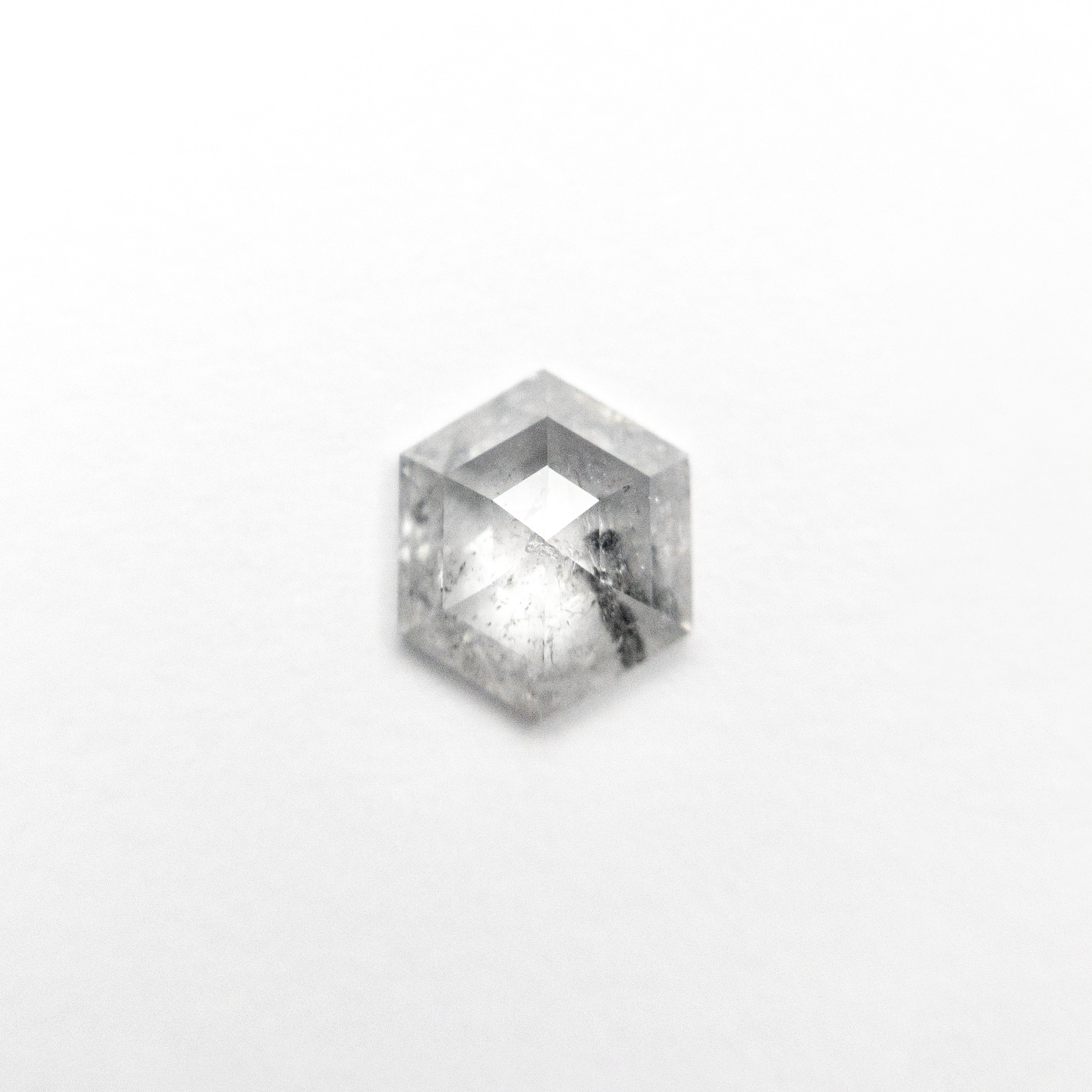 The 0.65ct 6.55x5.41x2.28mm Hexagon Rosecut 25457-22 by East London jeweller Rachel Boston | Discover our collections of unique and timeless engagement rings, wedding rings, and modern fine jewellery.