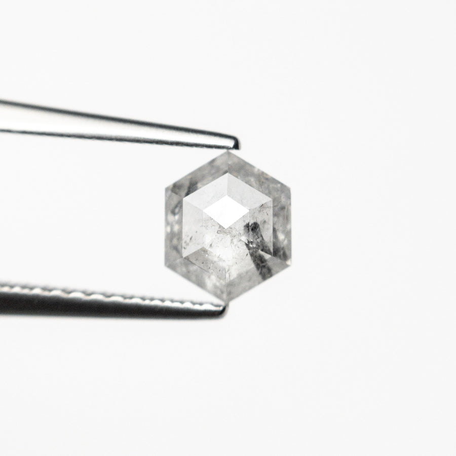 The 0.65ct 6.55x5.41x2.28mm Hexagon Rosecut 25457-22 by East London jeweller Rachel Boston | Discover our collections of unique and timeless engagement rings, wedding rings, and modern fine jewellery. - Rachel Boston Jewellery