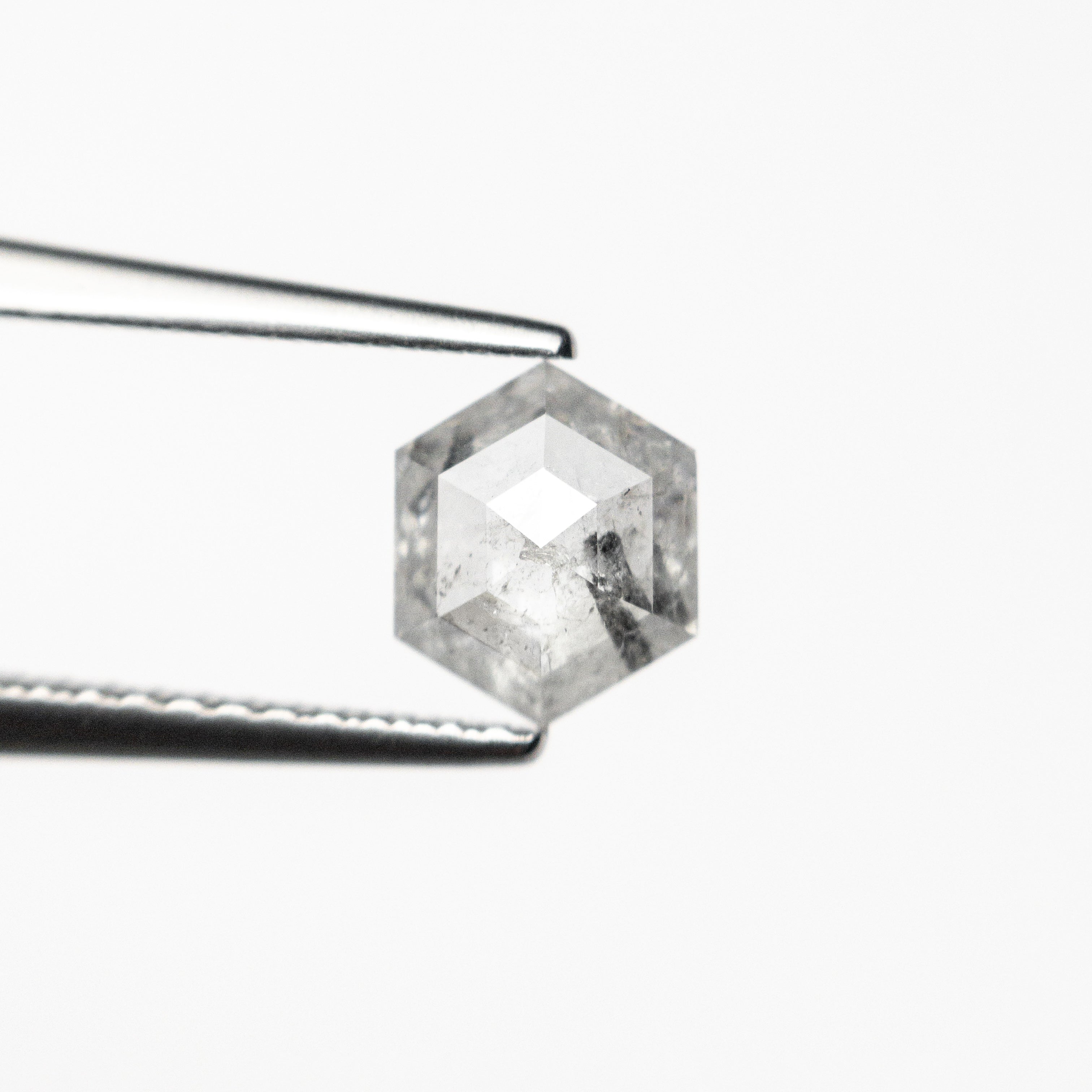 The 0.65ct 6.55x5.41x2.28mm Hexagon Rosecut 25457-22 by East London jeweller Rachel Boston | Discover our collections of unique and timeless engagement rings, wedding rings, and modern fine jewellery.