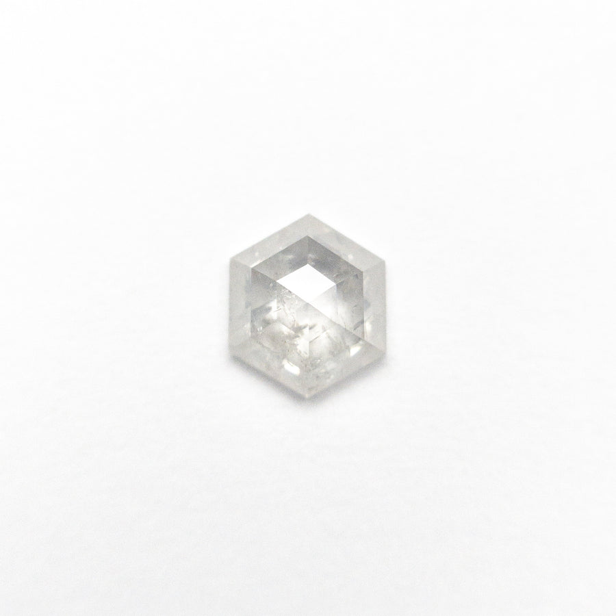 The 0.58ct 5.96x5.14x2.28mm Hexagon Rosecut 25457-24 by East London jeweller Rachel Boston | Discover our collections of unique and timeless engagement rings, wedding rings, and modern fine jewellery. - Rachel Boston Jewellery