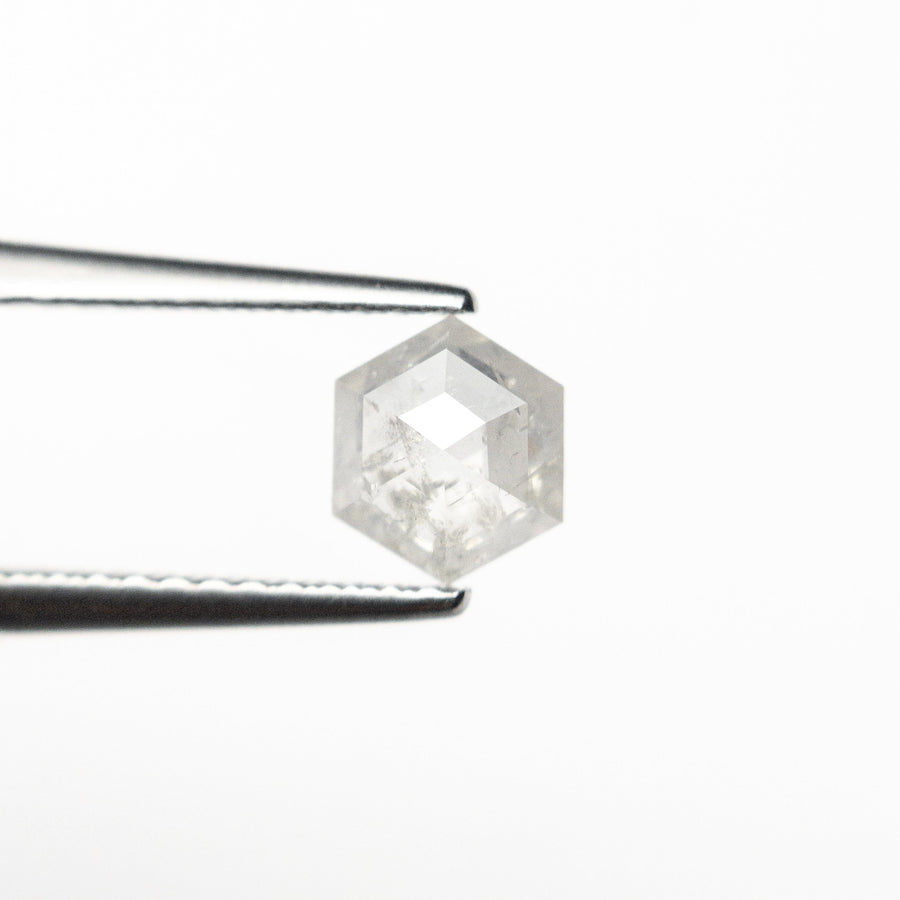 The 0.58ct 5.96x5.14x2.28mm Hexagon Rosecut 25457-24 by East London jeweller Rachel Boston | Discover our collections of unique and timeless engagement rings, wedding rings, and modern fine jewellery. - Rachel Boston Jewellery