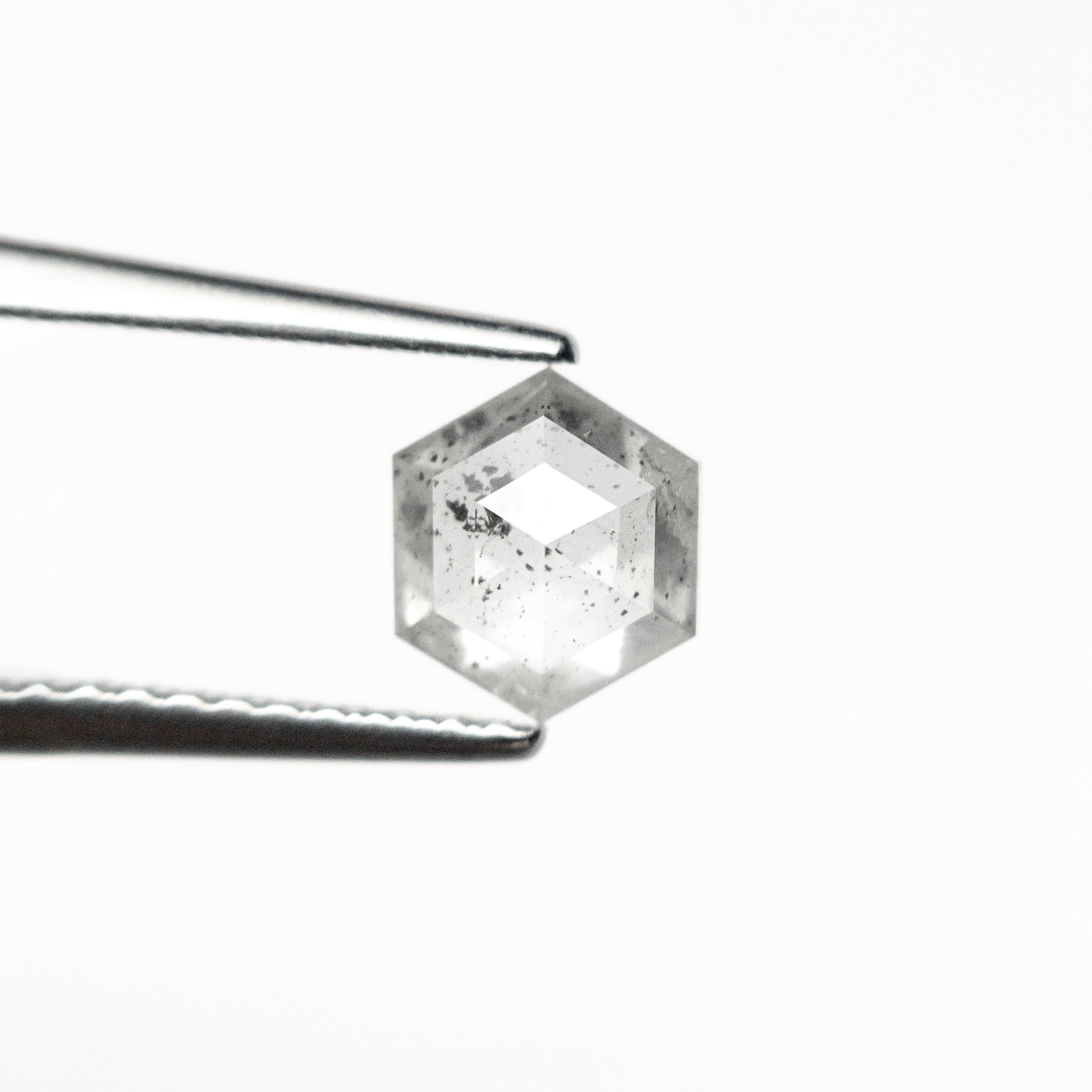 The 0.93ct 6.43x5.53x3.14mm Hexagon Rosecut 25457-29 by East London jeweller Rachel Boston | Discover our collections of unique and timeless engagement rings, wedding rings, and modern fine jewellery.
