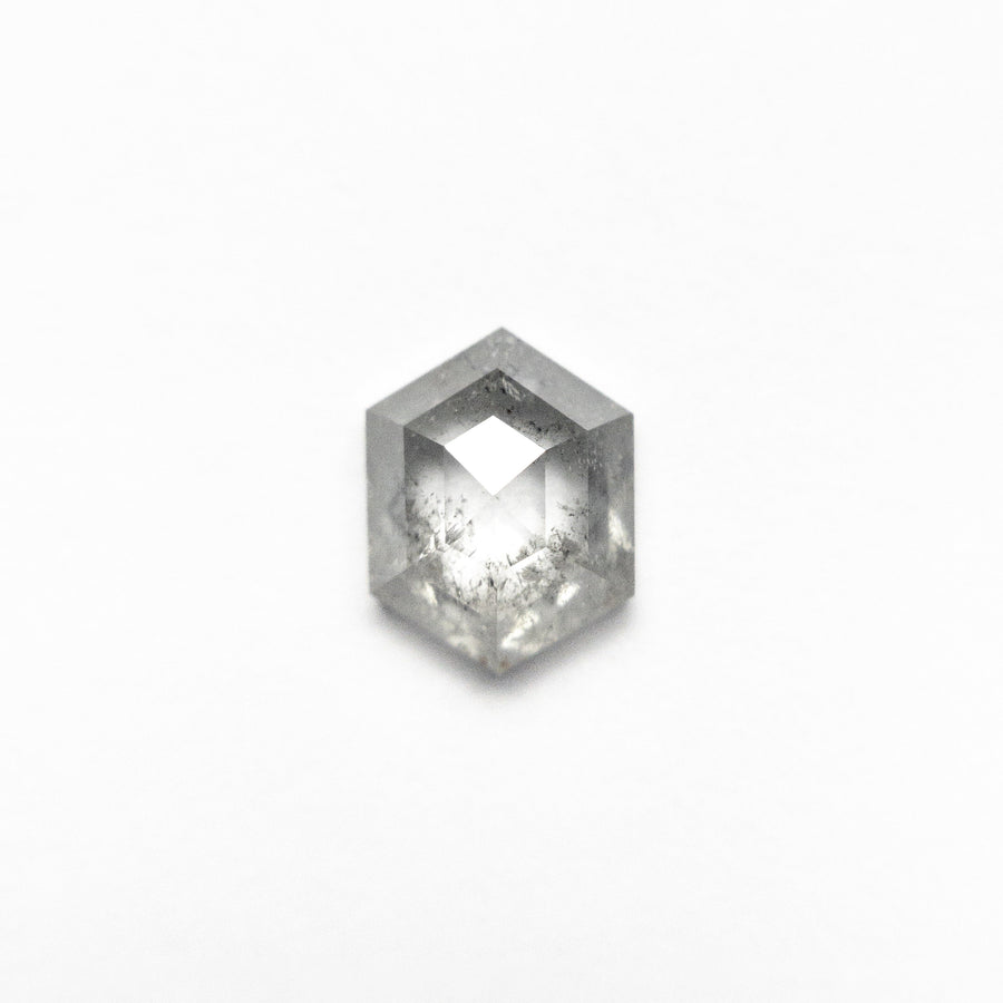 The 0.87ct 6.88x5.34x2.65mm Hexagon Rosecut 25457-30 by East London jeweller Rachel Boston | Discover our collections of unique and timeless engagement rings, wedding rings, and modern fine jewellery. - Rachel Boston Jewellery