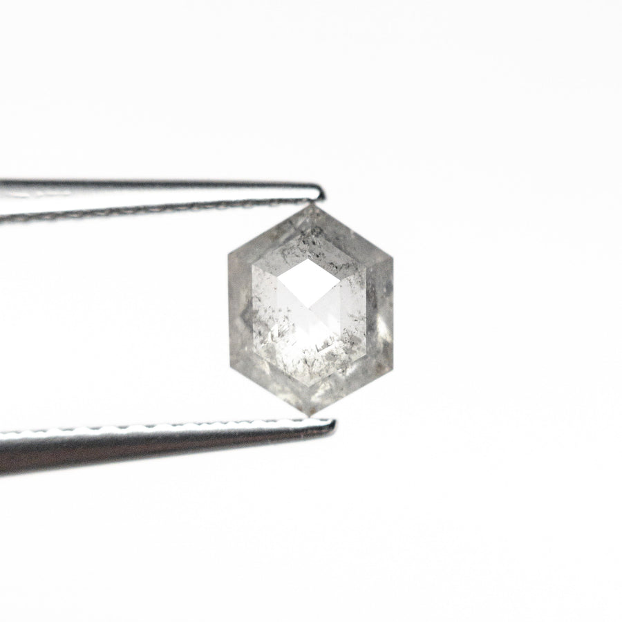 The 0.87ct 6.88x5.34x2.65mm Hexagon Rosecut 25457-30 by East London jeweller Rachel Boston | Discover our collections of unique and timeless engagement rings, wedding rings, and modern fine jewellery. - Rachel Boston Jewellery