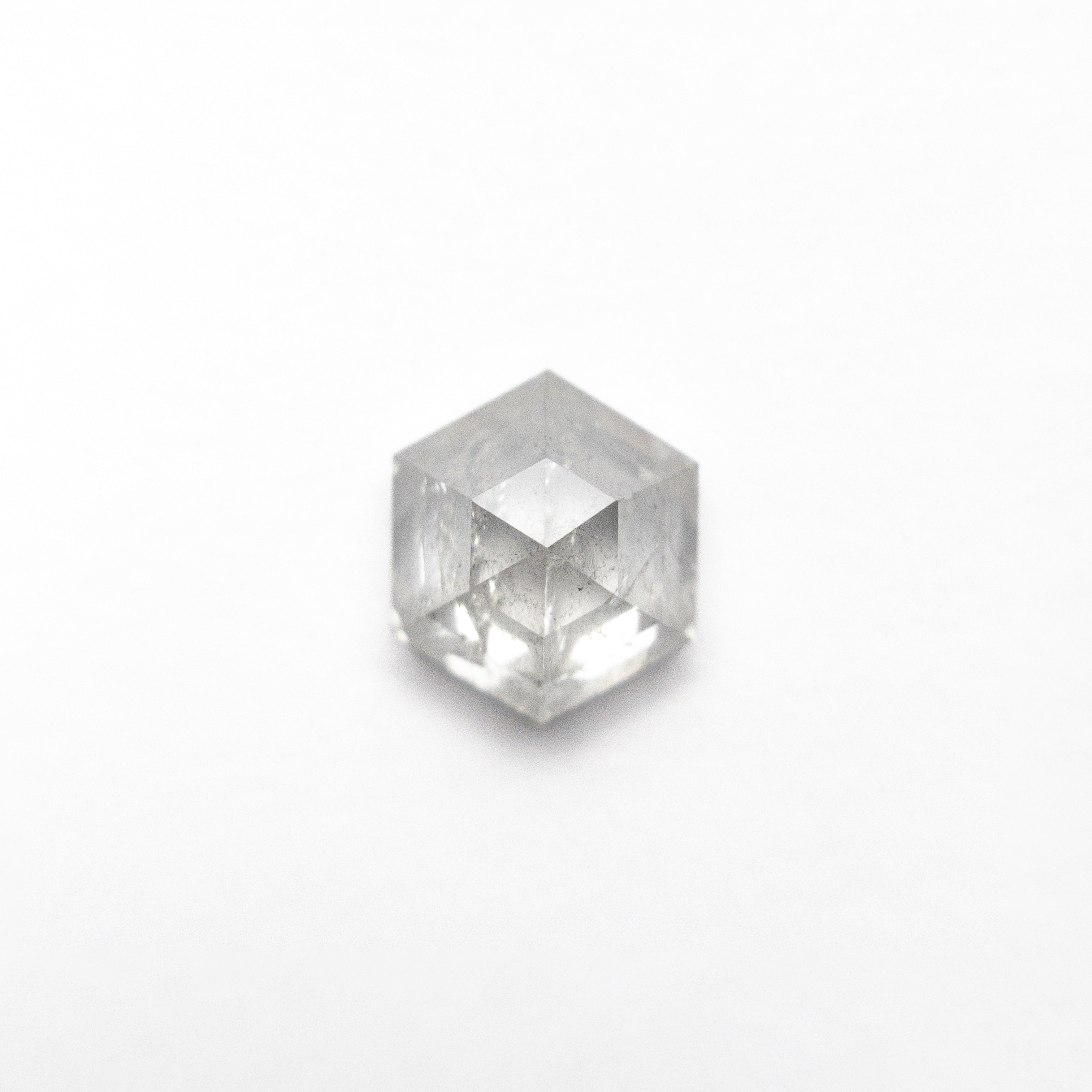 The 1.08ct 6.46x5.60x3.76mm Hexagon Rosecut 25457-32 by East London jeweller Rachel Boston | Discover our collections of unique and timeless engagement rings, wedding rings, and modern fine jewellery.