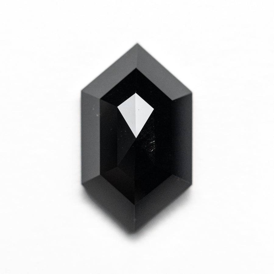The 3.96ct 13.99x8.27x4.16mm Hexagon Rosecut 25469-04 by East London jeweller Rachel Boston | Discover our collections of unique and timeless engagement rings, wedding rings, and modern fine jewellery. - Rachel Boston Jewellery