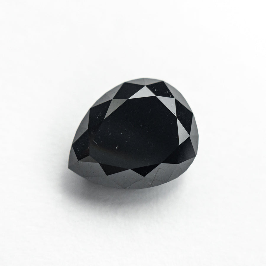 The 2.82ct 9.44x7.55x4.67mm Pear Double Cut 25469-15 by East London jeweller Rachel Boston | Discover our collections of unique and timeless engagement rings, wedding rings, and modern fine jewellery. - Rachel Boston Jewellery