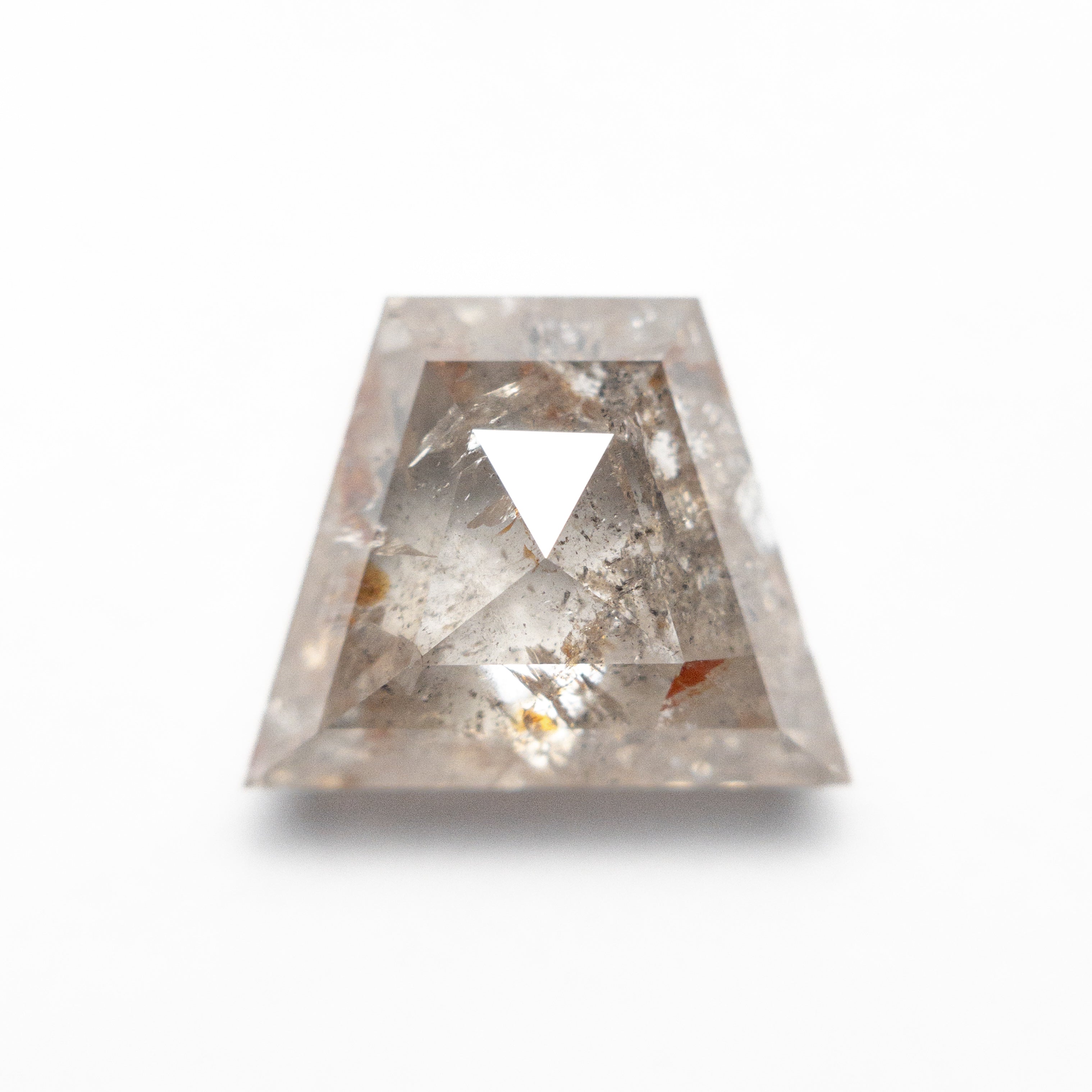 The 4.29ct 9.06x11.29x4.8mm Trapezoid Rosecut 25479-01 by East London jeweller Rachel Boston | Discover our collections of unique and timeless engagement rings, wedding rings, and modern fine jewellery.