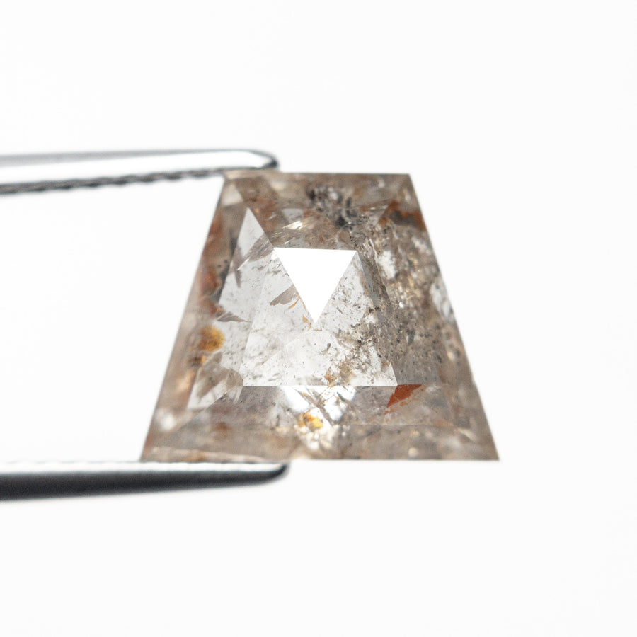 The 4.29ct 9.06x11.29x4.8mm Trapezoid Rosecut 25479-01 by East London jeweller Rachel Boston | Discover our collections of unique and timeless engagement rings, wedding rings, and modern fine jewellery. - Rachel Boston Jewellery