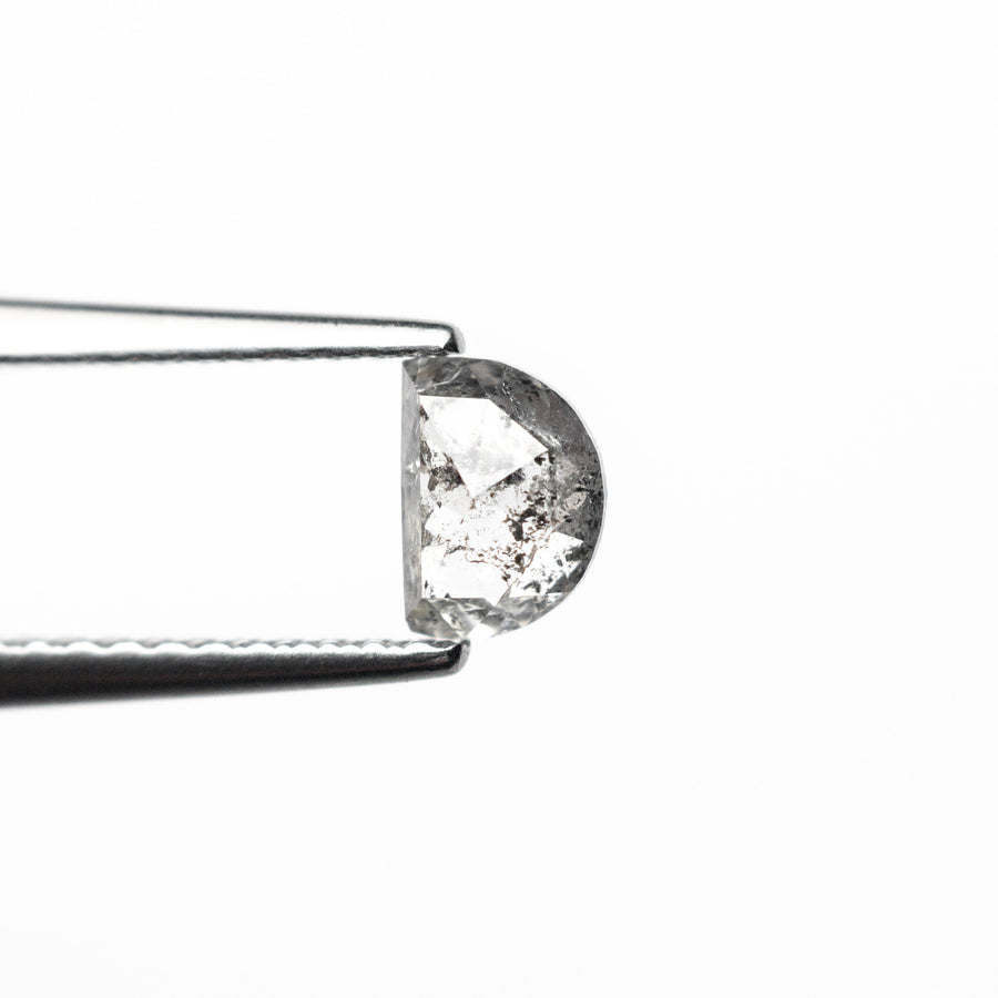 The 0.40ct 5.34x3.81x2.03mm Half Moon Rosecut 25495-11 by East London jeweller Rachel Boston | Discover our collections of unique and timeless engagement rings, wedding rings, and modern fine jewellery. - Rachel Boston Jewellery