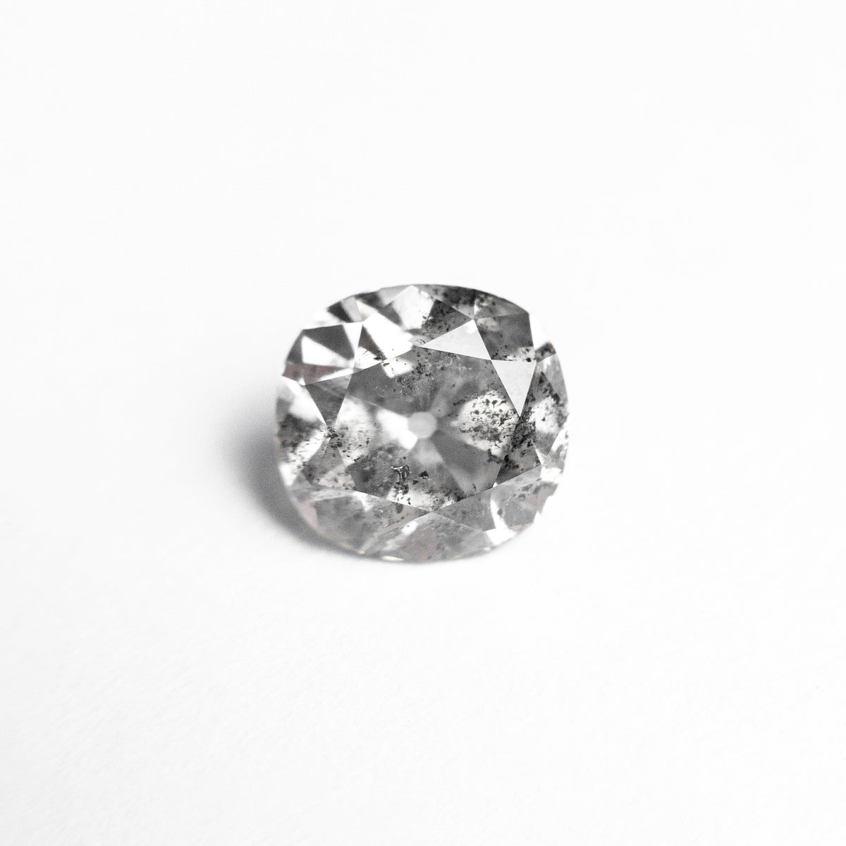 The 1.35ct 6.81x6.44x4.18mm Modern Antique Old Mine Cut 🇨🇦 25558-01 by East London jeweller Rachel Boston | Discover our collections of unique and timeless engagement rings, wedding rings, and modern fine jewellery.