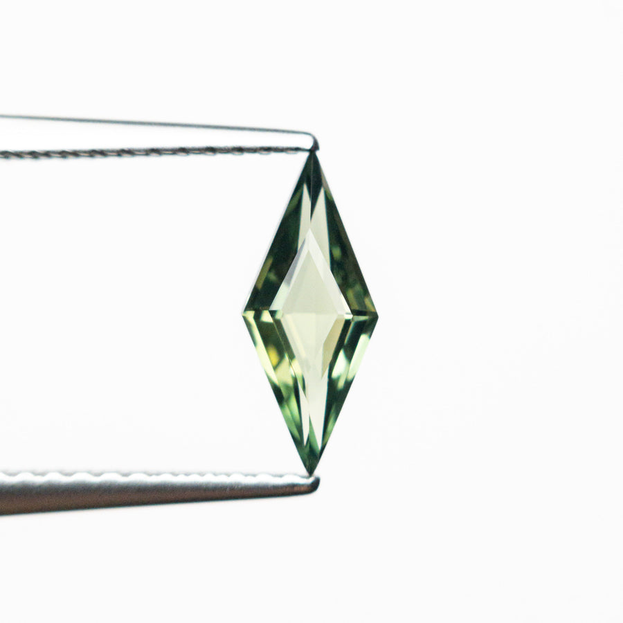 The 0.66ct 10.18x4.32x2.50mm Lozenge Step Cut Sapphire 25740-08 by East London jeweller Rachel Boston | Discover our collections of unique and timeless engagement rings, wedding rings, and modern fine jewellery. - Rachel Boston Jewellery