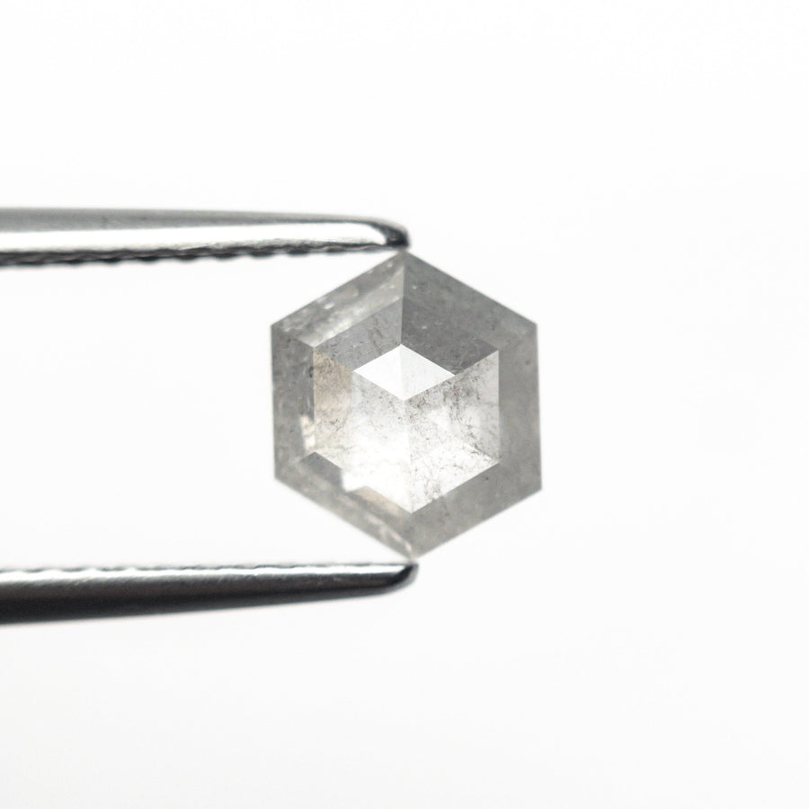 The 0.99ct 7.05x6.35x2.85mm Hexagon Rosecut 25753-01 by East London jeweller Rachel Boston | Discover our collections of unique and timeless engagement rings, wedding rings, and modern fine jewellery. - Rachel Boston Jewellery