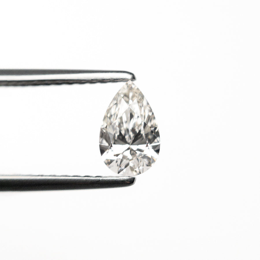 The 0.50ct 7.14x4.45x2.66mm Pear Brilliant 25794-02 by East London jeweller Rachel Boston | Discover our collections of unique and timeless engagement rings, wedding rings, and modern fine jewellery. - Rachel Boston Jewellery