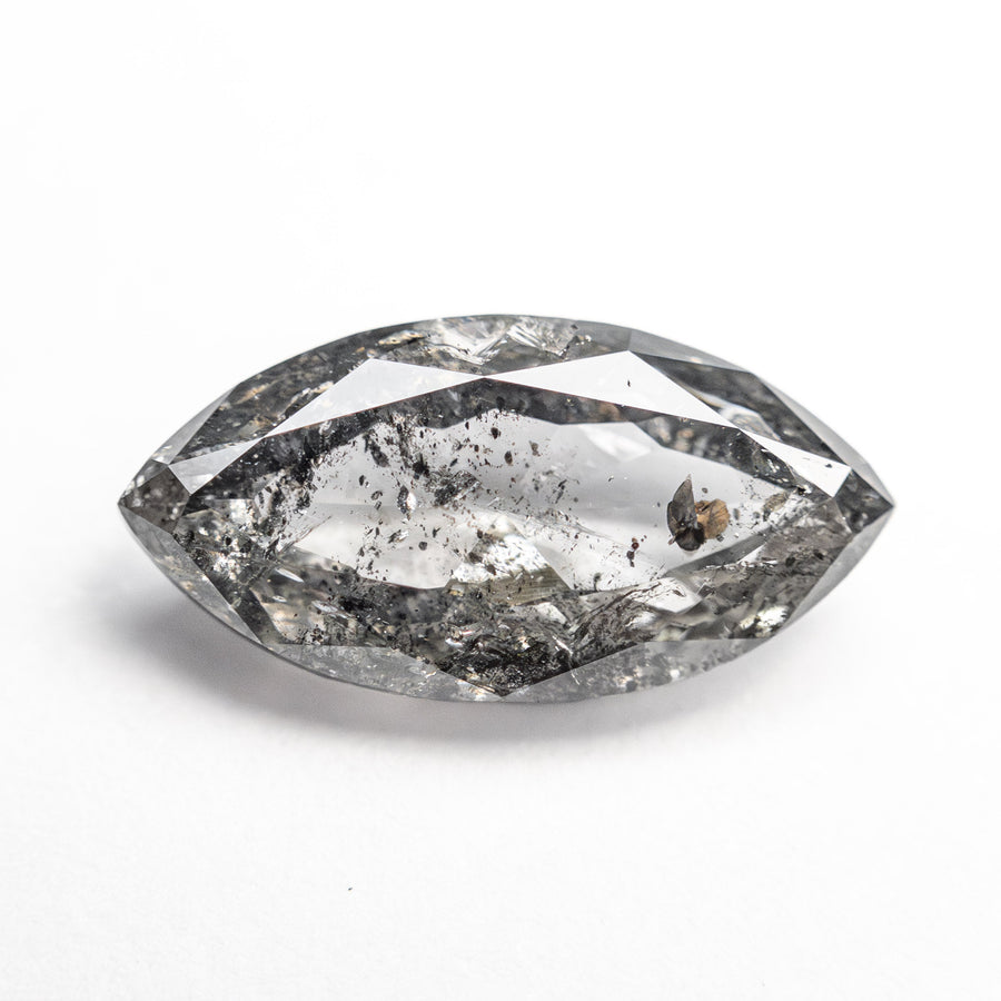 The 2.36ct 12.78x6.43x3.56mm Marquise Double Cut 25806-01 by East London jeweller Rachel Boston | Discover our collections of unique and timeless engagement rings, wedding rings, and modern fine jewellery. - Rachel Boston Jewellery