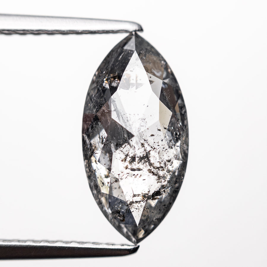 The 2.36ct 12.78x6.43x3.56mm Marquise Double Cut 25806-01 by East London jeweller Rachel Boston | Discover our collections of unique and timeless engagement rings, wedding rings, and modern fine jewellery. - Rachel Boston Jewellery
